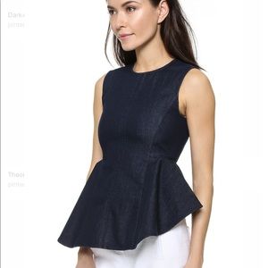 Theory Kalsing D Spring Peplum Top